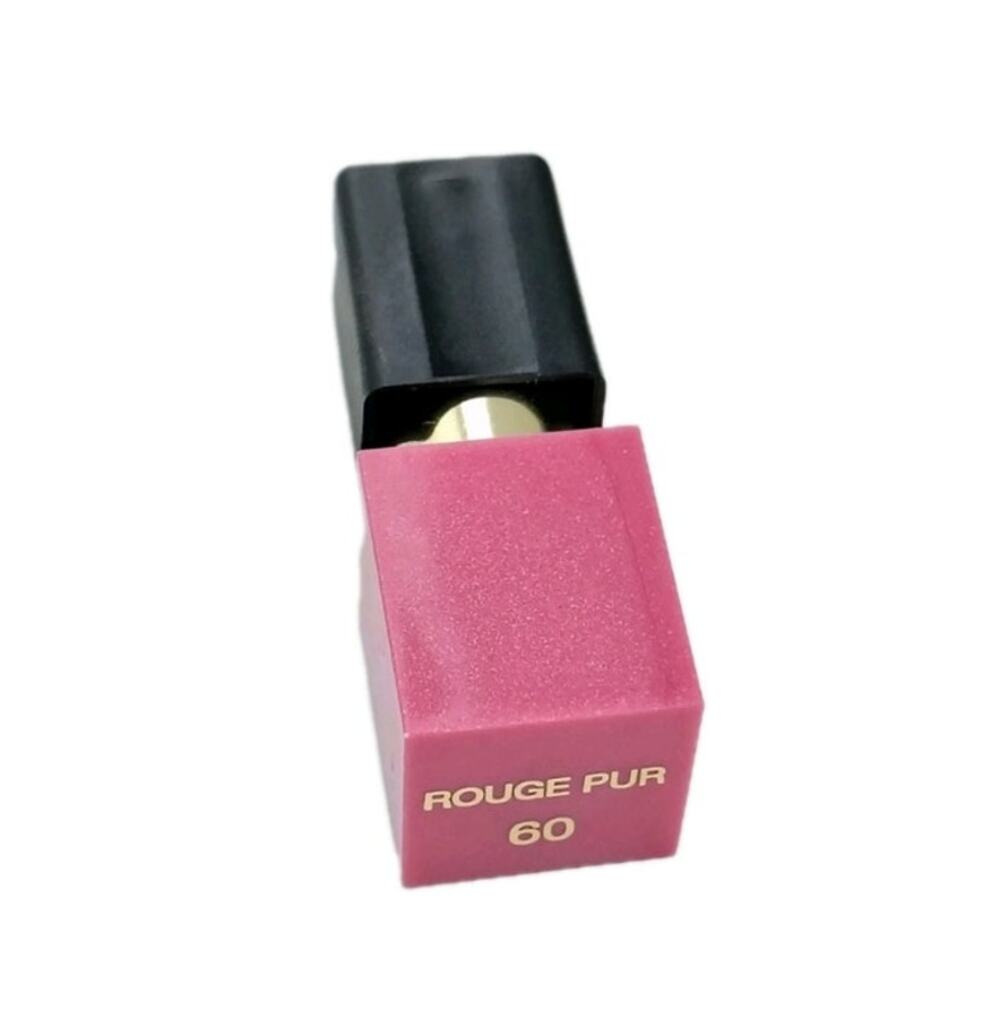 YSL Rouge Pur Couture Color 60 Pink Lipstick Mini Tester Read NEW